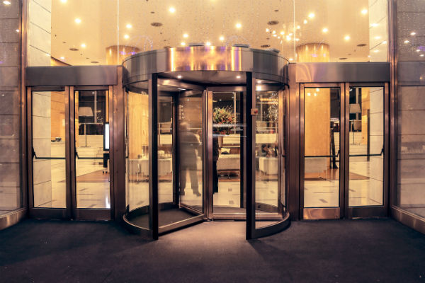 Hotel entrance