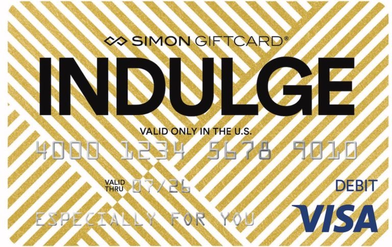 $500 Visa Gift Card Simon Mall