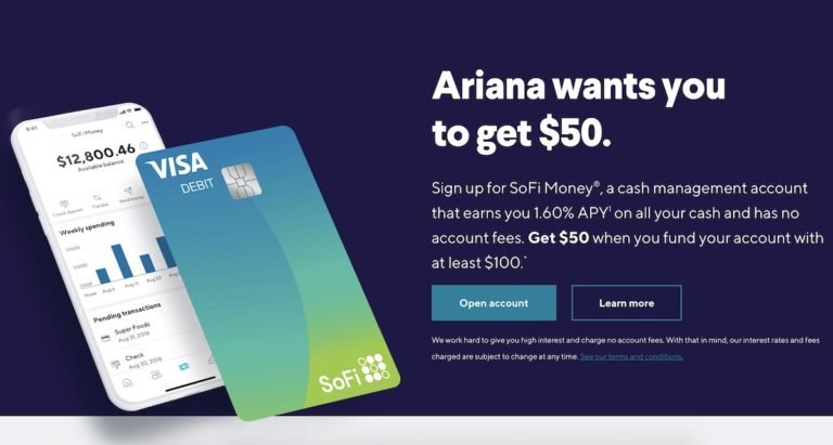 SoFi $50 referral bonus