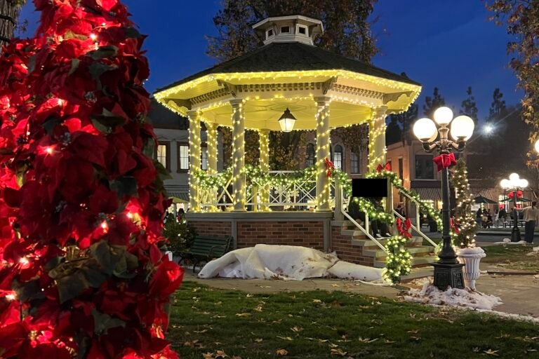 Stars Hollow gazebo at Warner Bros Studios